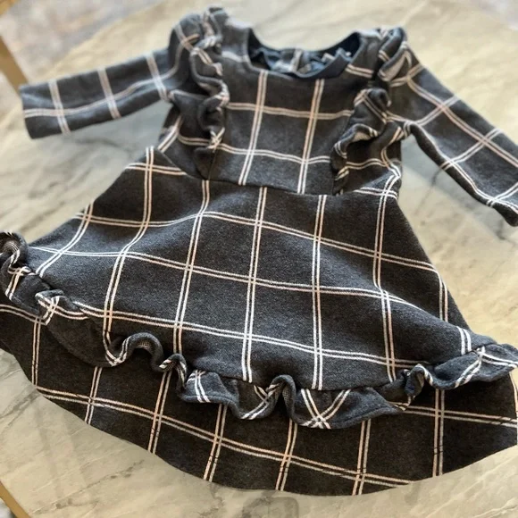 Janie and jack plaid dress size 18/24 months - Picture 1 of 4